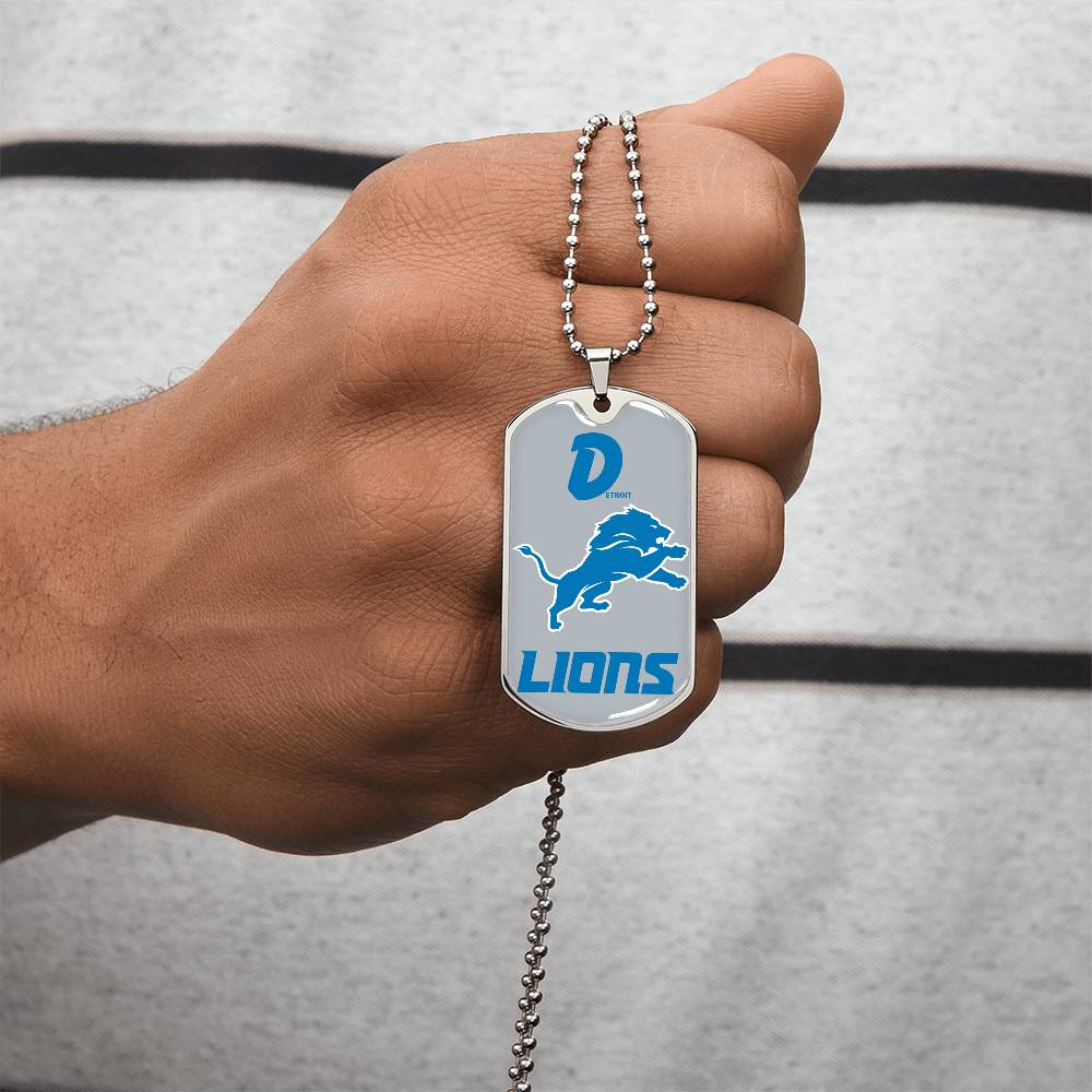 Detroit Lions (Dog Tag)
