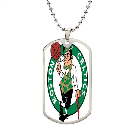 Boston Celtics (Military Style Dog Tag) NBA
