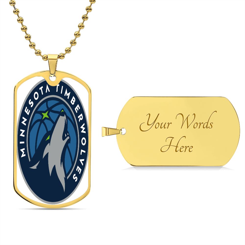 Minnesota Timberwolves (Dog Tag) NBA