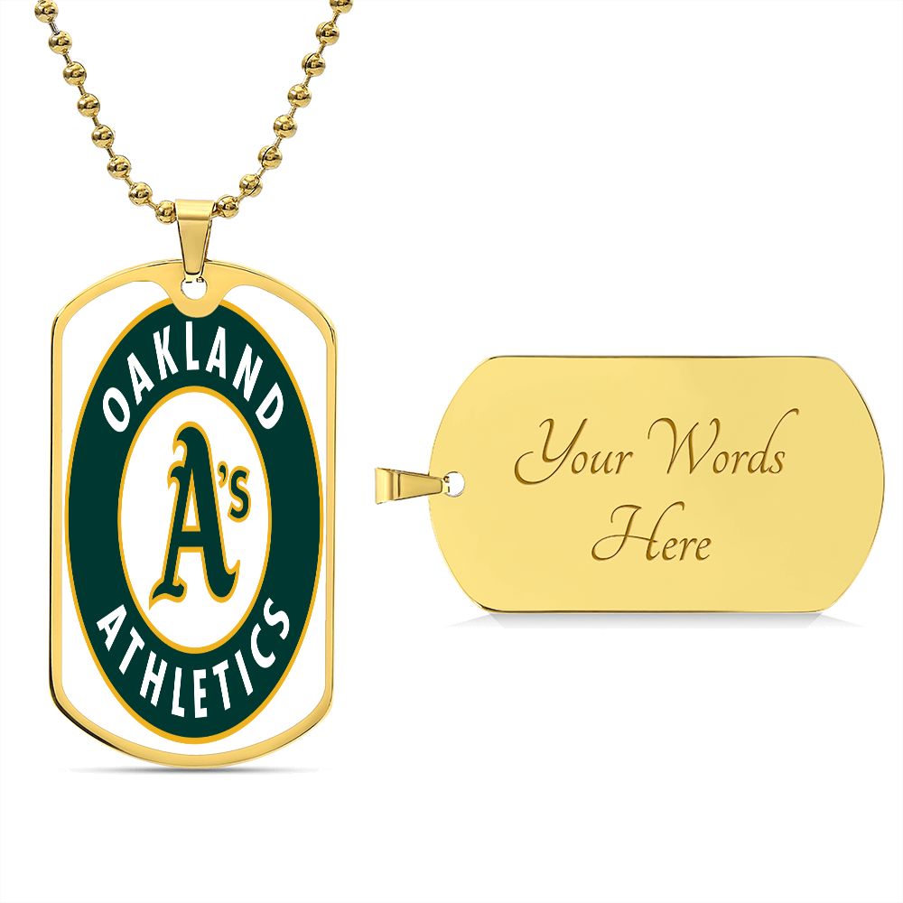 Oakland Athletics (Dog Tag)