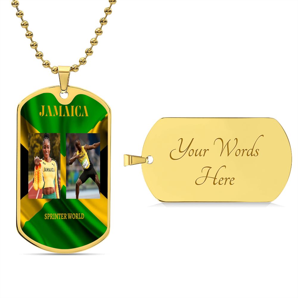 Jamaica (Sprinter World) Dog Tag