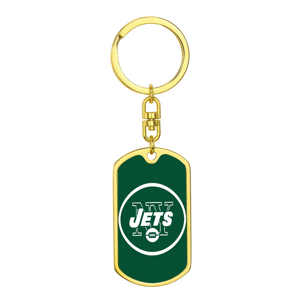 New York Jets (Swivel Keychain)
