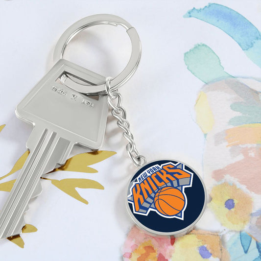 New York Knicks (Circle Keychain) NBA