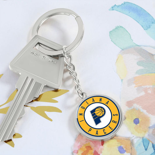 Indiana Pacers (Circle Keychain) NBA