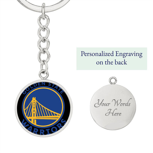 Golden State Warriors (Circle Keychain) NBA
