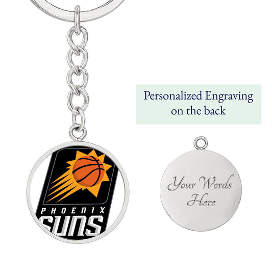 Phoenix Suns (Circle Keychain) NBA