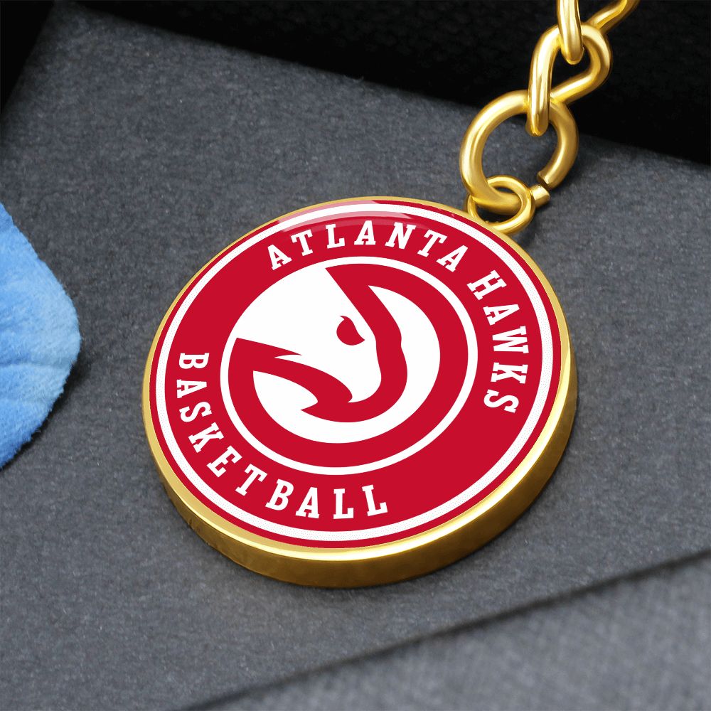 Atlanta Hawks (Circle Key Chain) NBA