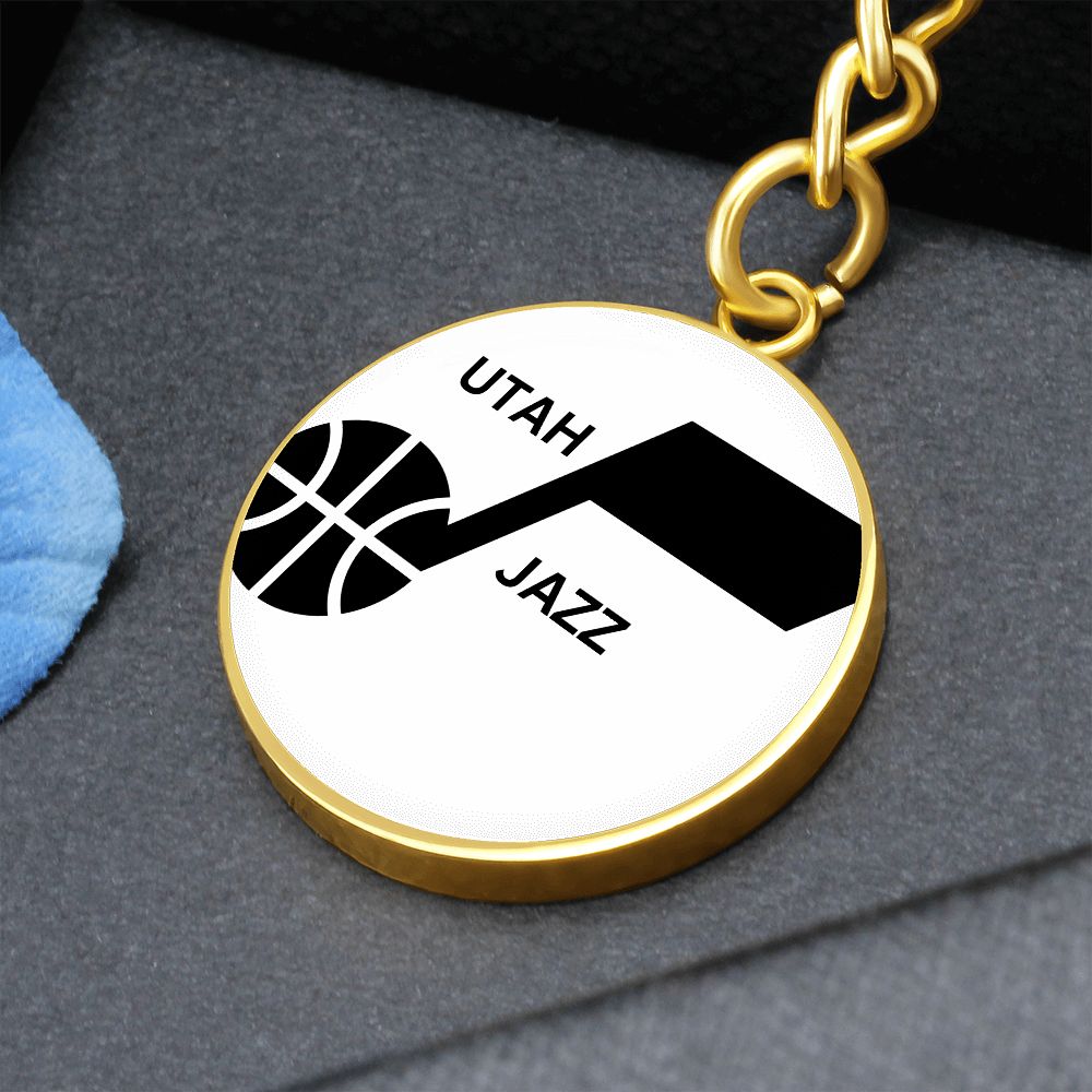 Utah Jazz (Circle Keychain) NBA
