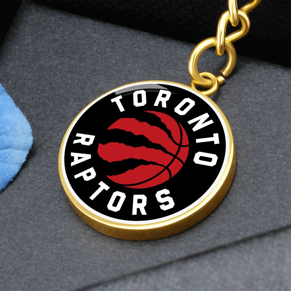 Toronto Raptors (Circle Keychain) NBA