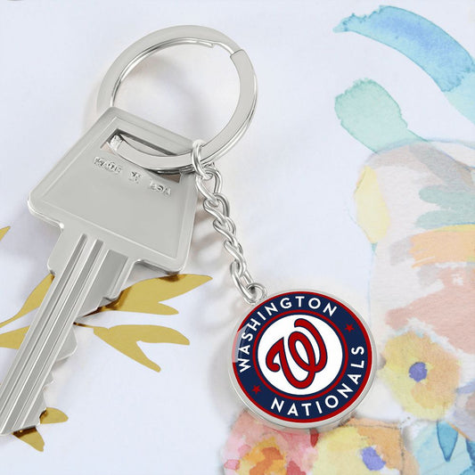 Washington Nationals (Circle Keychain)