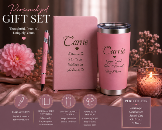 The Her Moment Personalized Gift Set
