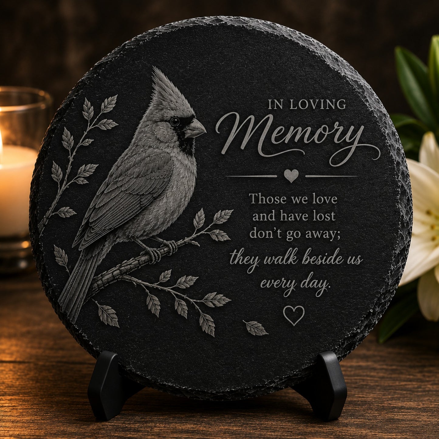 Personalized Memorial Gift Set (Cardinal)