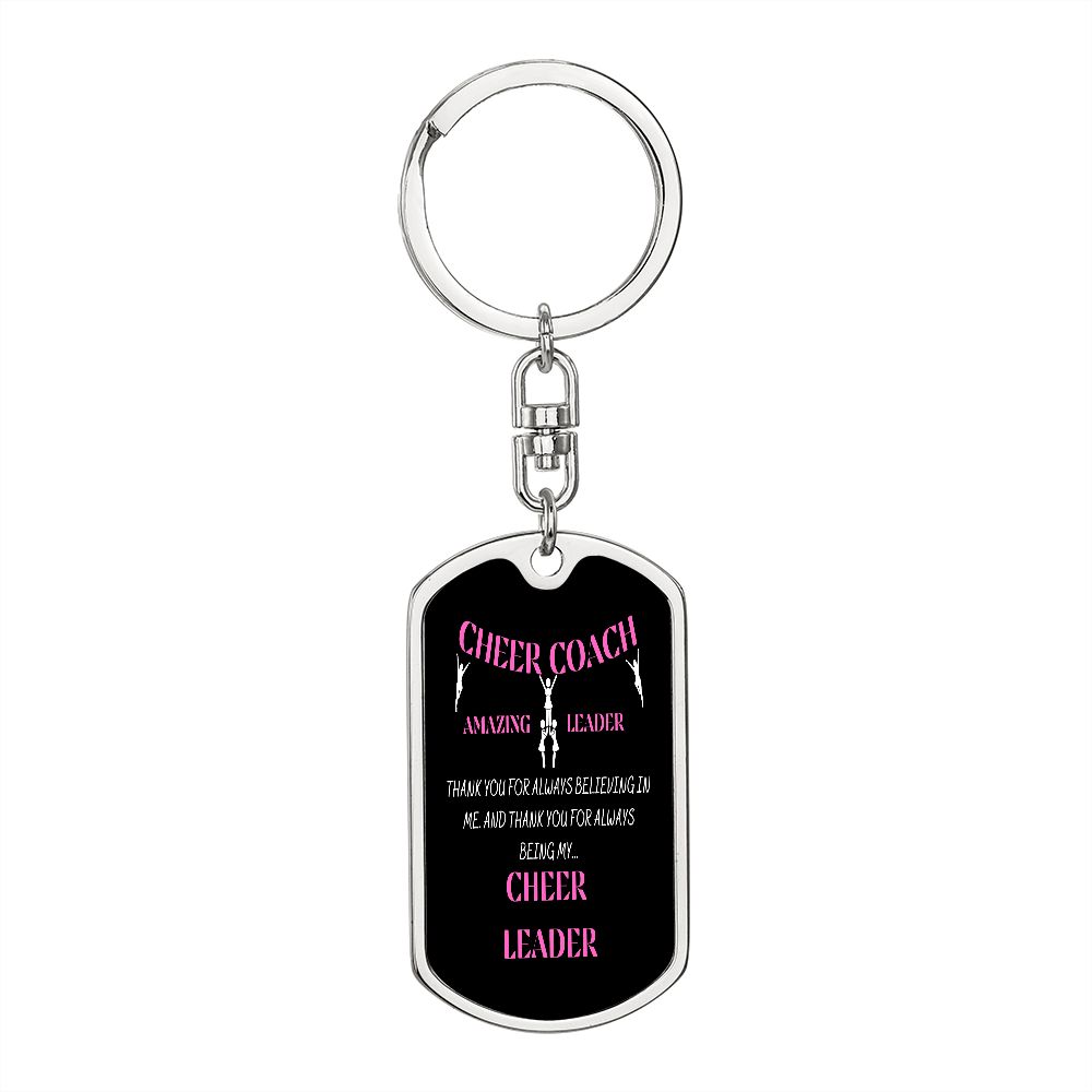 Cheer Coach (Swivel Keychain)