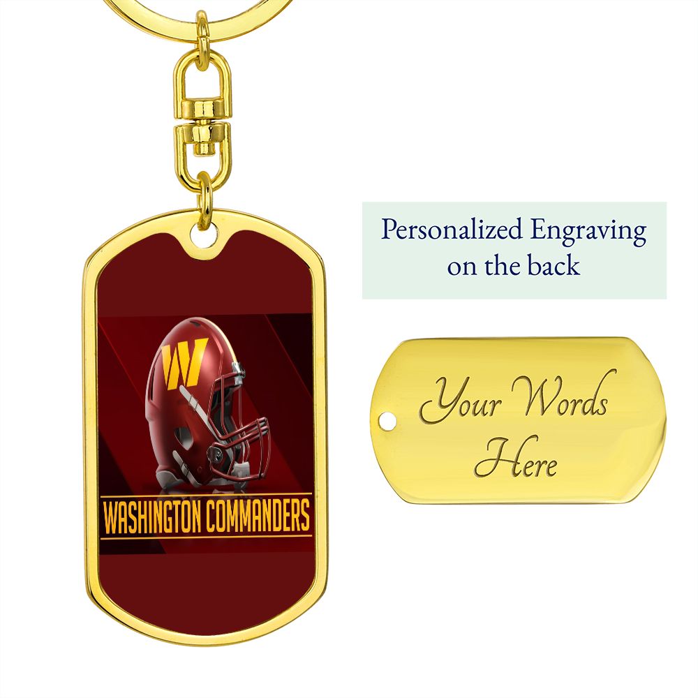 Washington Commanders (Swivel Keychain)