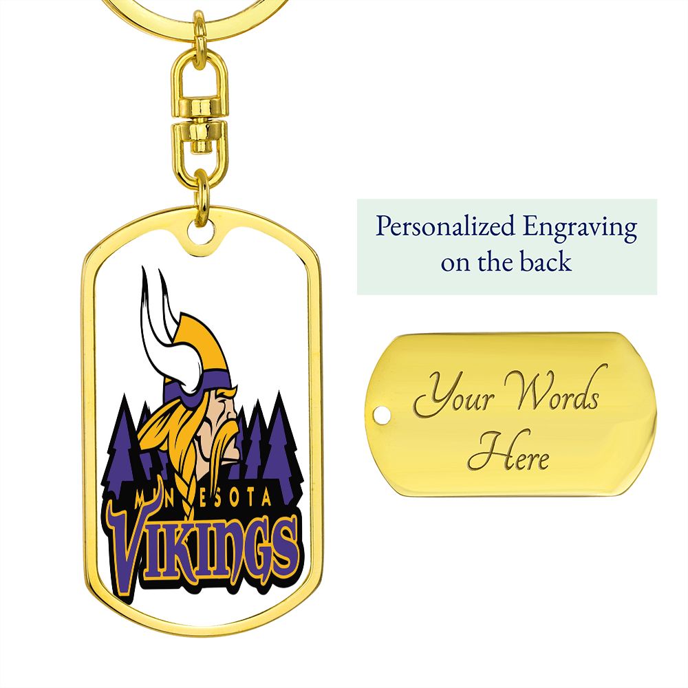 Minnesota Vikings (Swivel Keychain)