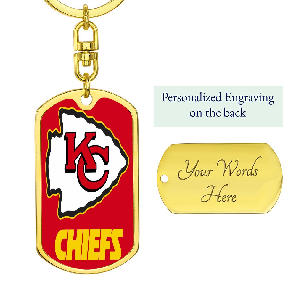 Kansas City Chiefs (Swivel Keychain)