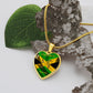 Jamaica (Dancehall) Heart Necklace