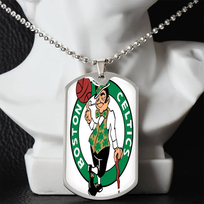 Boston Celtics (Military Style Dog Tag) NBA
