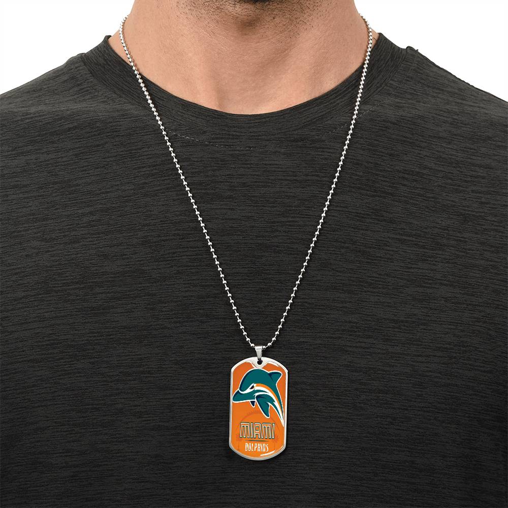 Miami Dolphins (Dog Tag)