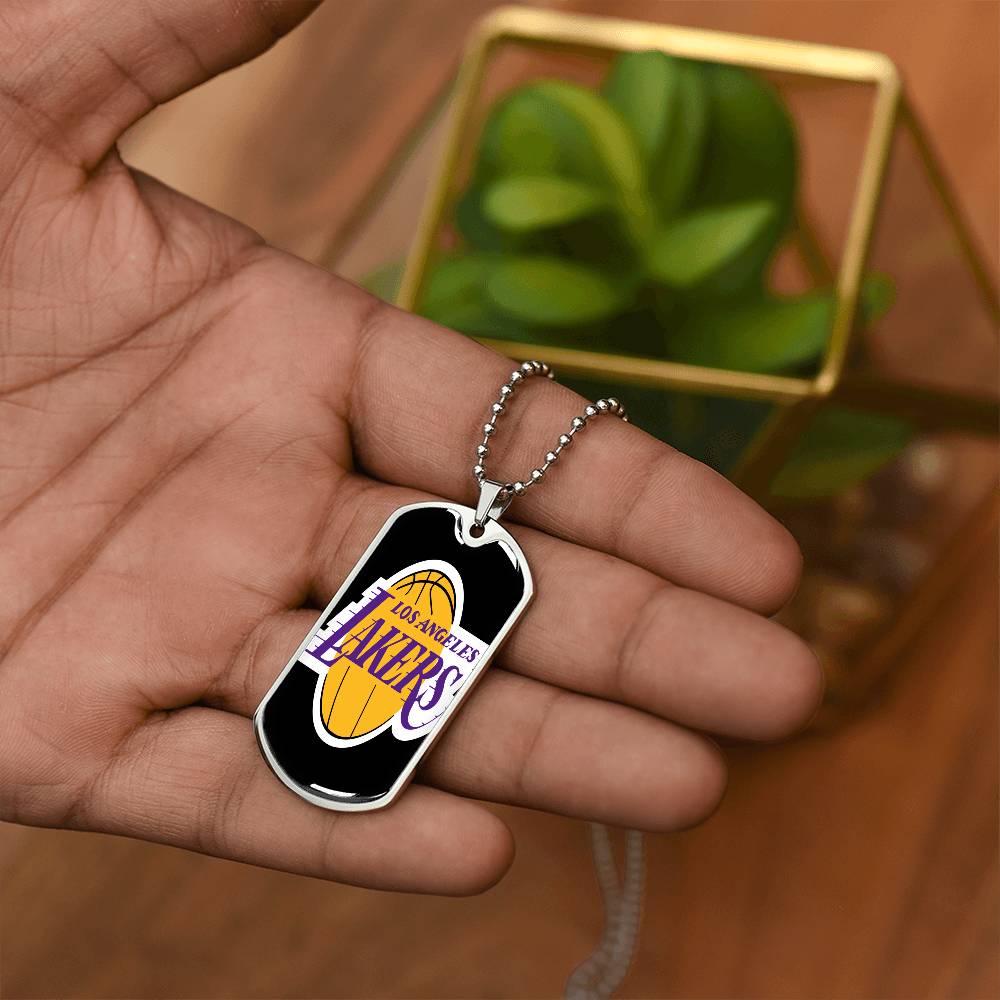 LA Lakers (Military Style Dog Tag) NBA