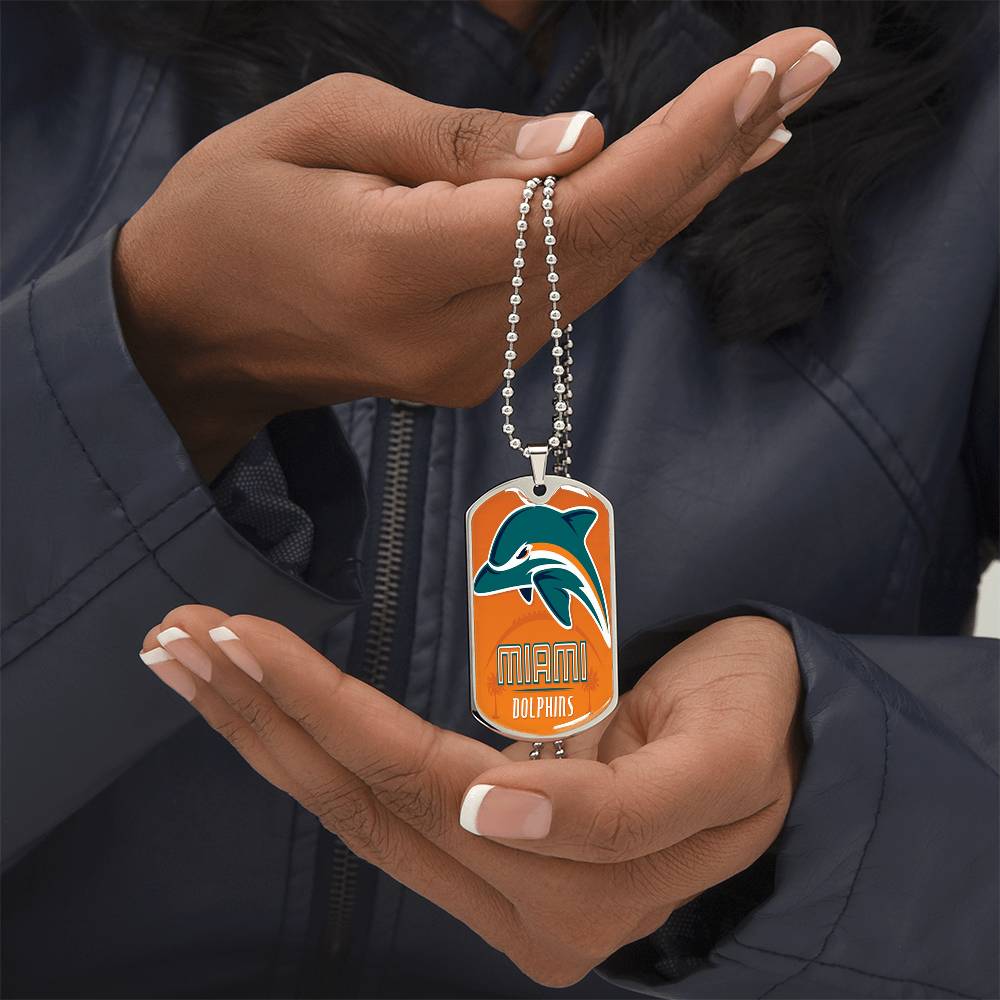 Miami Dolphins (Dog Tag)