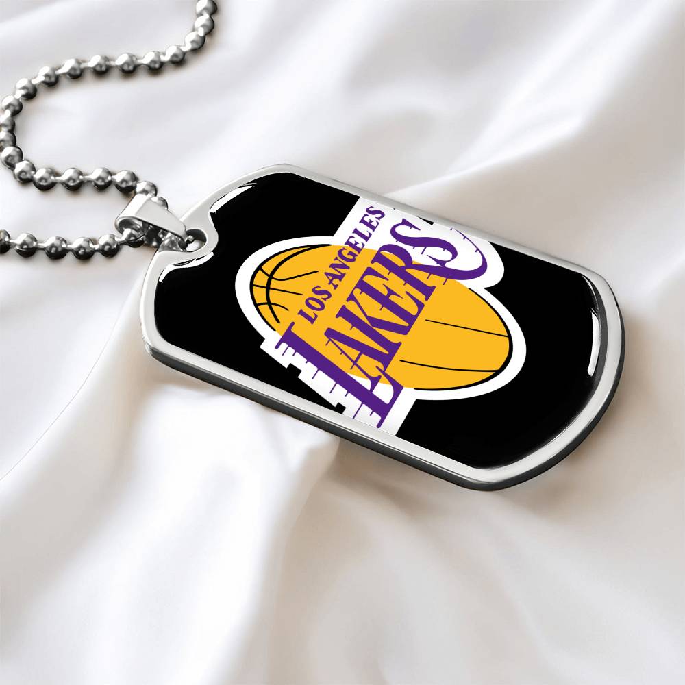 LA Lakers (Military Style Dog Tag) NBA
