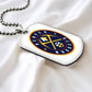 Denver Nuggets (Military Style Dog Tag) NBA