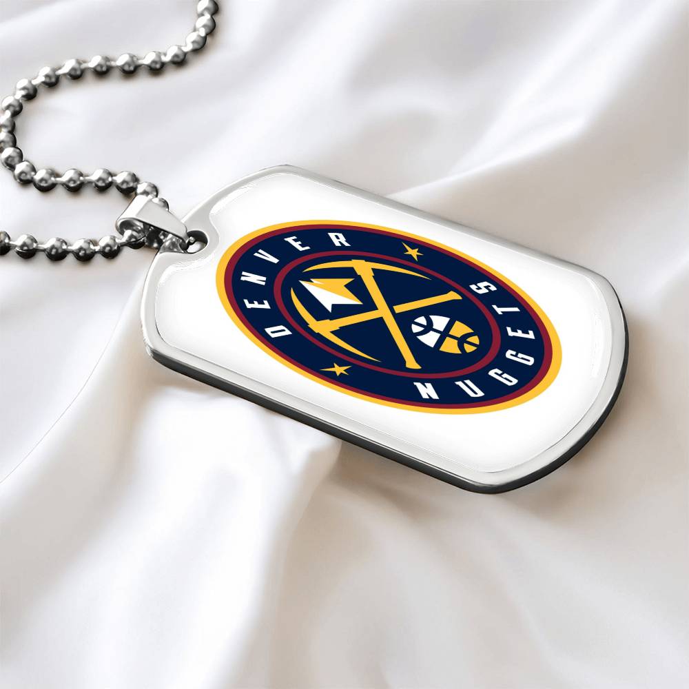 Denver Nuggets (Military Style Dog Tag) NBA