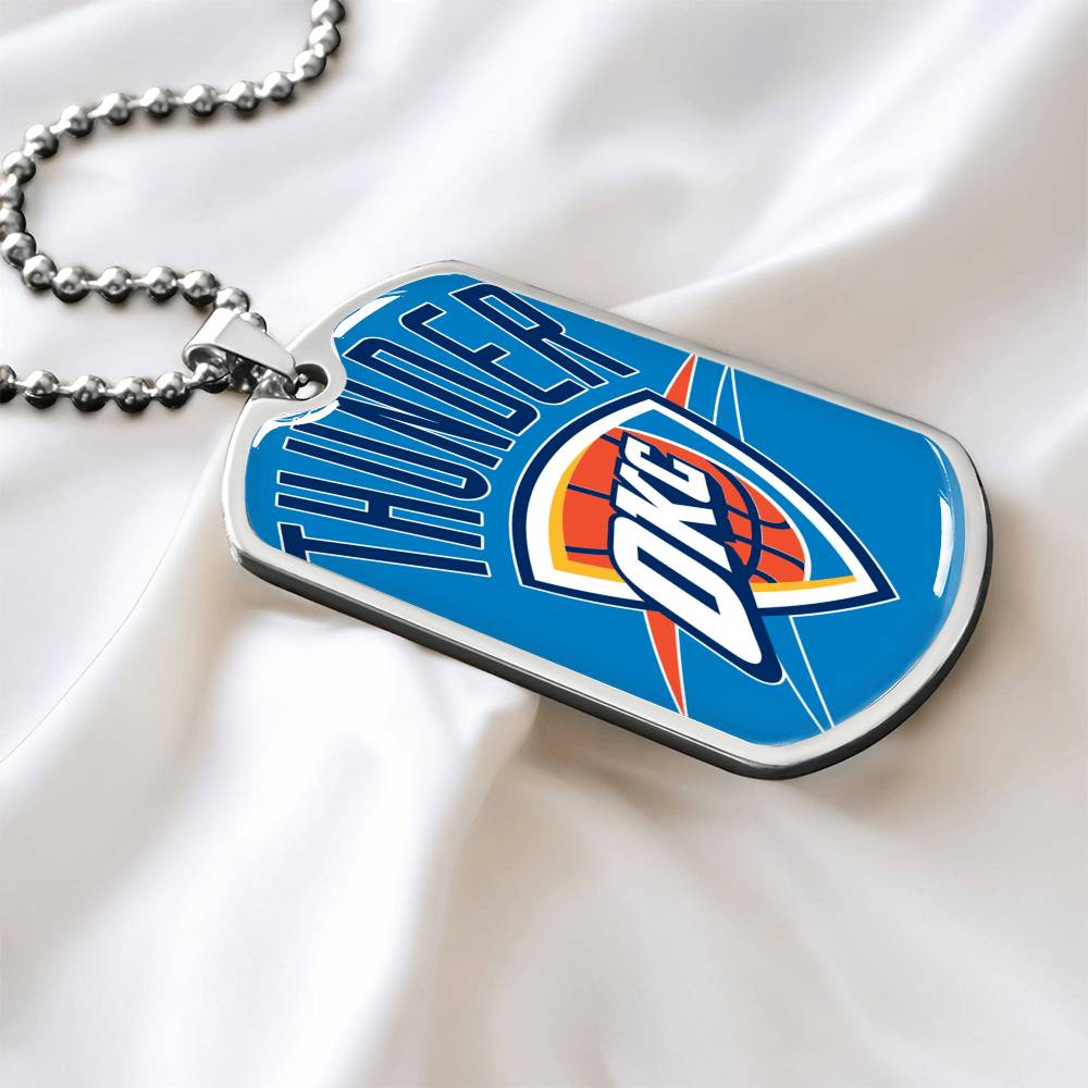 OKC Thunder (Military Style Dog Tag) NBA