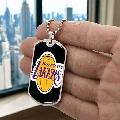LA Lakers (Military Style Dog Tag) NBA