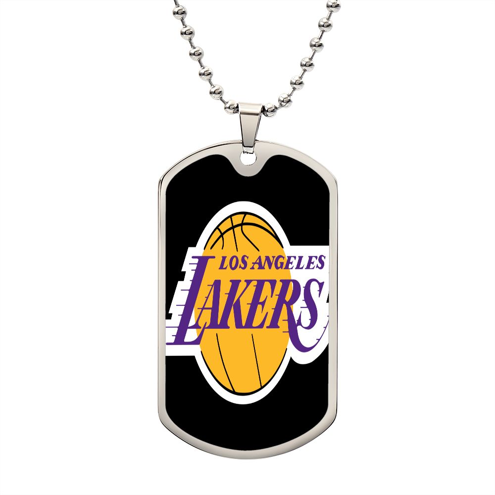LA Lakers (Military Style Dog Tag) NBA