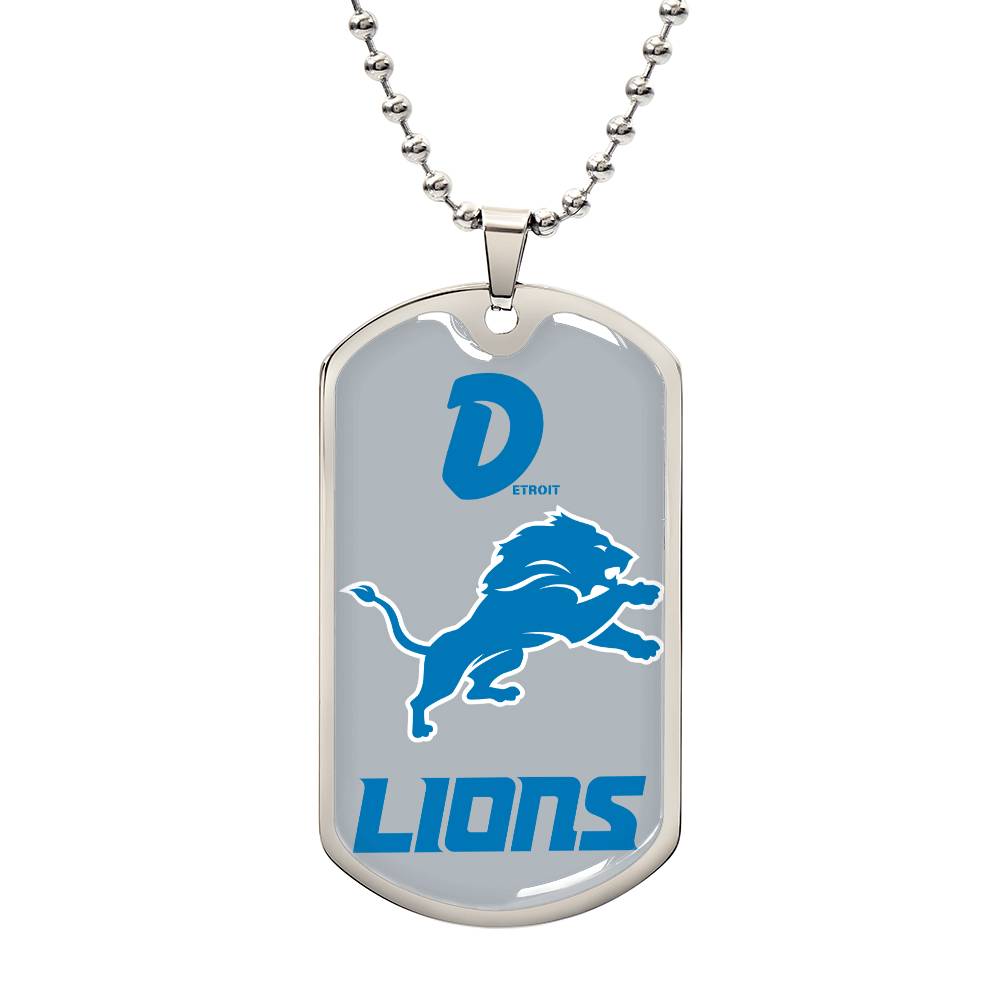 Detroit Lions (Dog Tag)