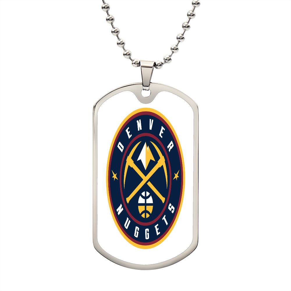 Denver Nuggets (Military Style Dog Tag) NBA