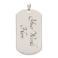 Markus Basketball (Dog Tag)