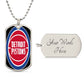 Detroit Pistons (Dog Tag) NBA
