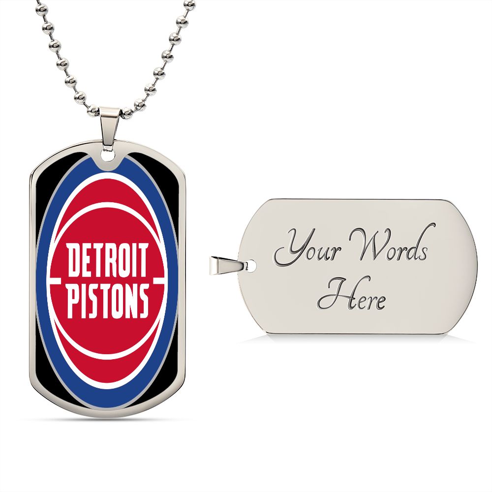 Detroit Pistons (Dog Tag) NBA