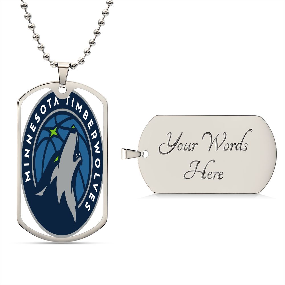 Minnesota Timberwolves (Dog Tag) NBA