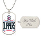 LA Clippers (Dog Tag) NBA