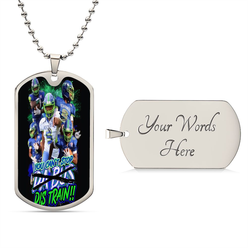 Dis Train (Dog Tag)