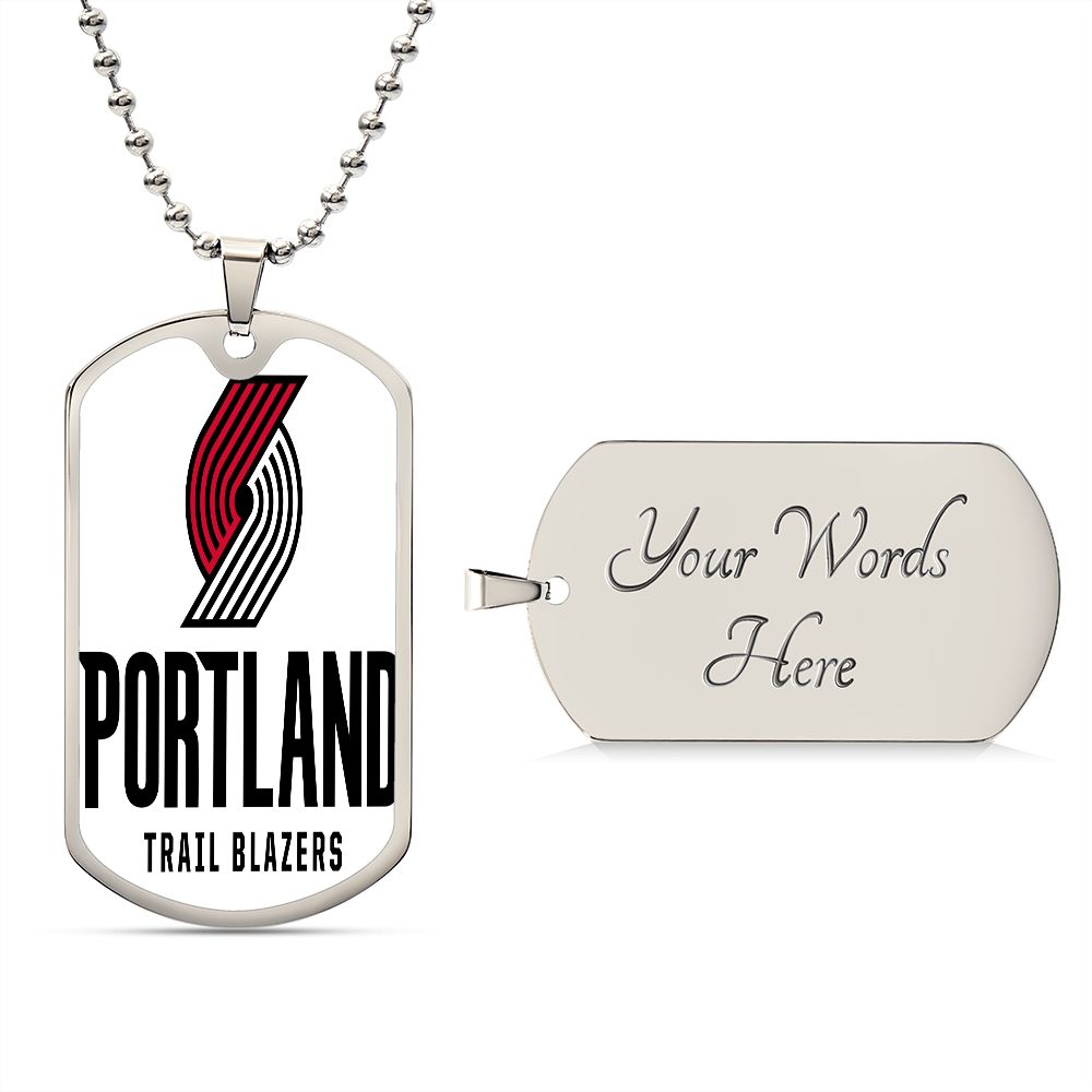 Portland Trail Blazers (Dog Tag) NBA