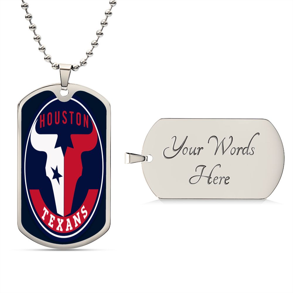 Houston Texans (Dog Tag)
