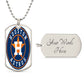 Houston Astros (Dog Tag)