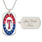 Texas Rangers (Dog Tag)