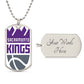 Sacramento Kings (Dog Tag) NBA