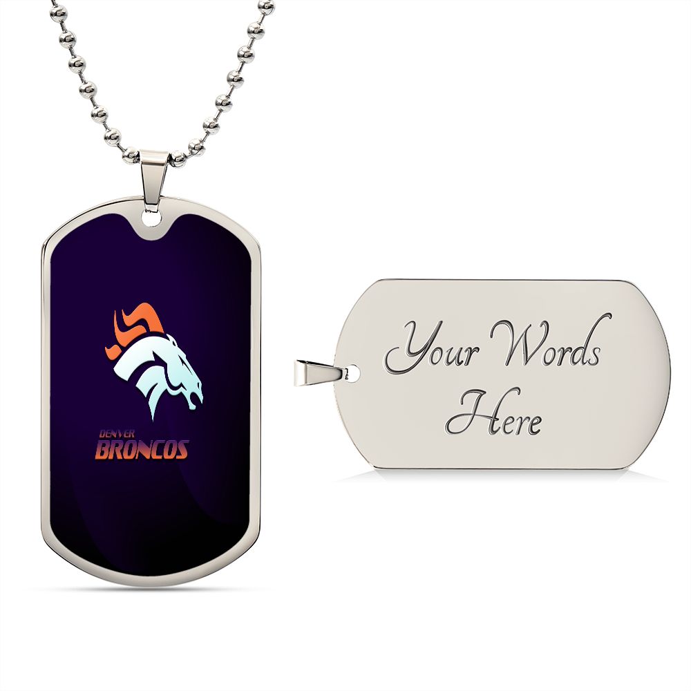 Denver Broncos (Dog Tag)