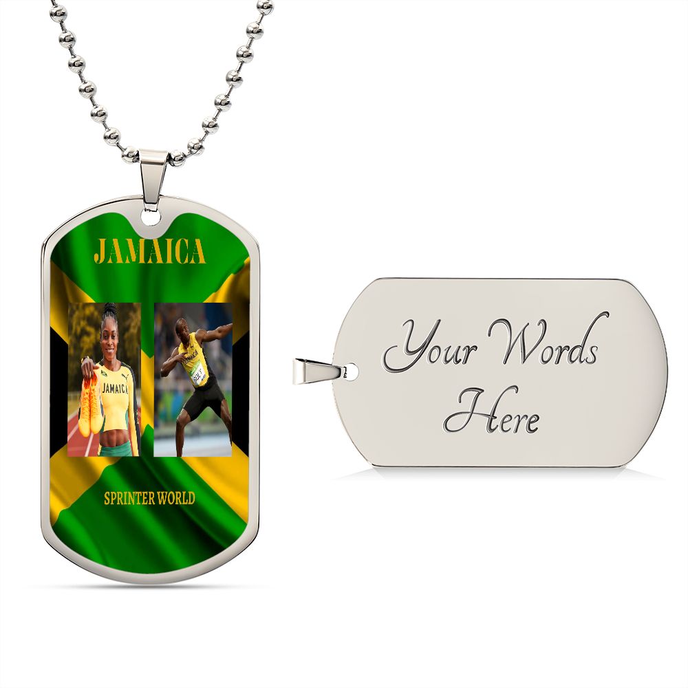 Jamaica (Sprinter World) Dog Tag