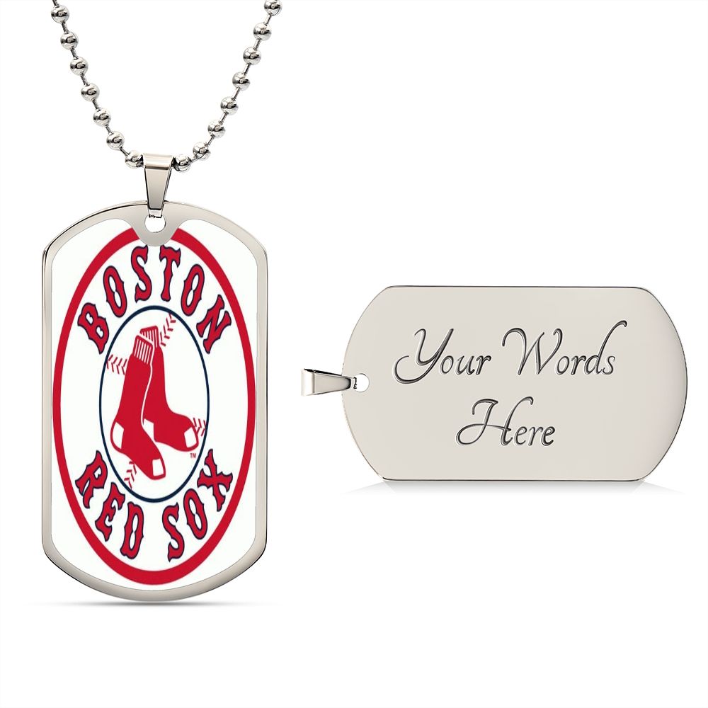 Red Sox Dog Tag