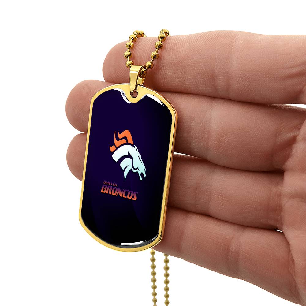 Denver Broncos (Dog Tag)