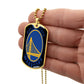 Golden State Warriors (Military Style Dog Tag) NBA