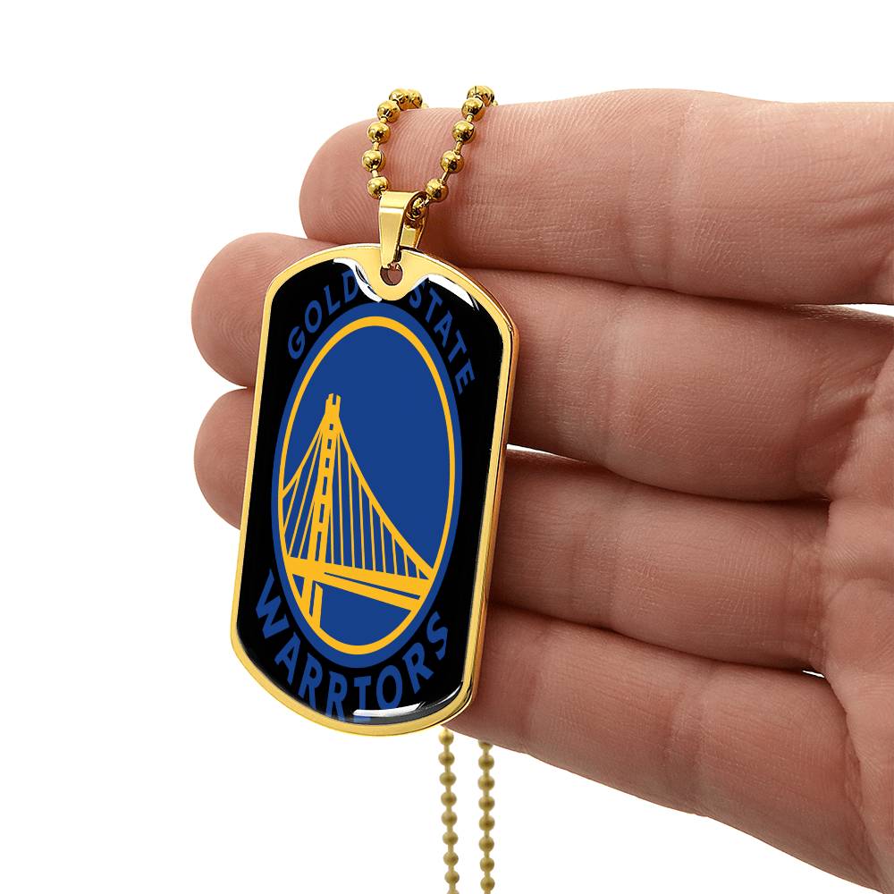 Golden State Warriors (Military Style Dog Tag) NBA